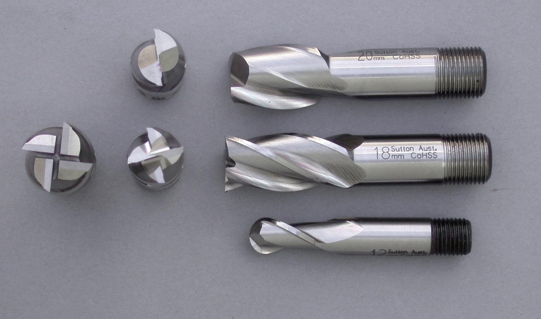 End mills and milling cutters